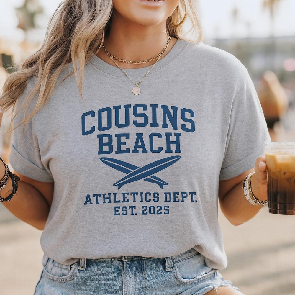 

The Summer I Turned Pretty Shirt Cousins Beach Athletics Dept. T-Shirt 2025 Unisex T-Shirt XXXL