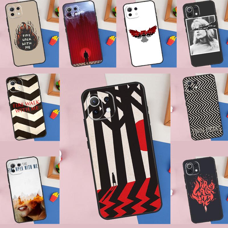 Fire Walk With Me Twin Peaks Case For Xiaomi 14T 11T 12T 13T Pro 13 14 15 Ultra POCO X7 Pro X3 X5 X6 F5 F6 M6 Pro Cover