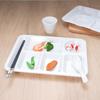 Melamine 6-Compartment Rectangular Serving Tray