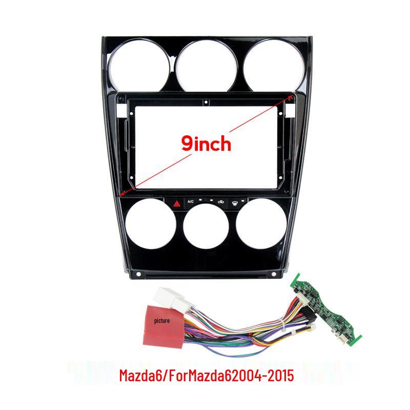 

Мазда 6 (04-15) Навигационная система Android с переменной рамкой и жгутом проводов 31.5*28*22 cm