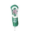 Green/White Golf Club Head Cover PU Golf Push Rod Sleeve Practical Golf Wood Cover  Golf Course