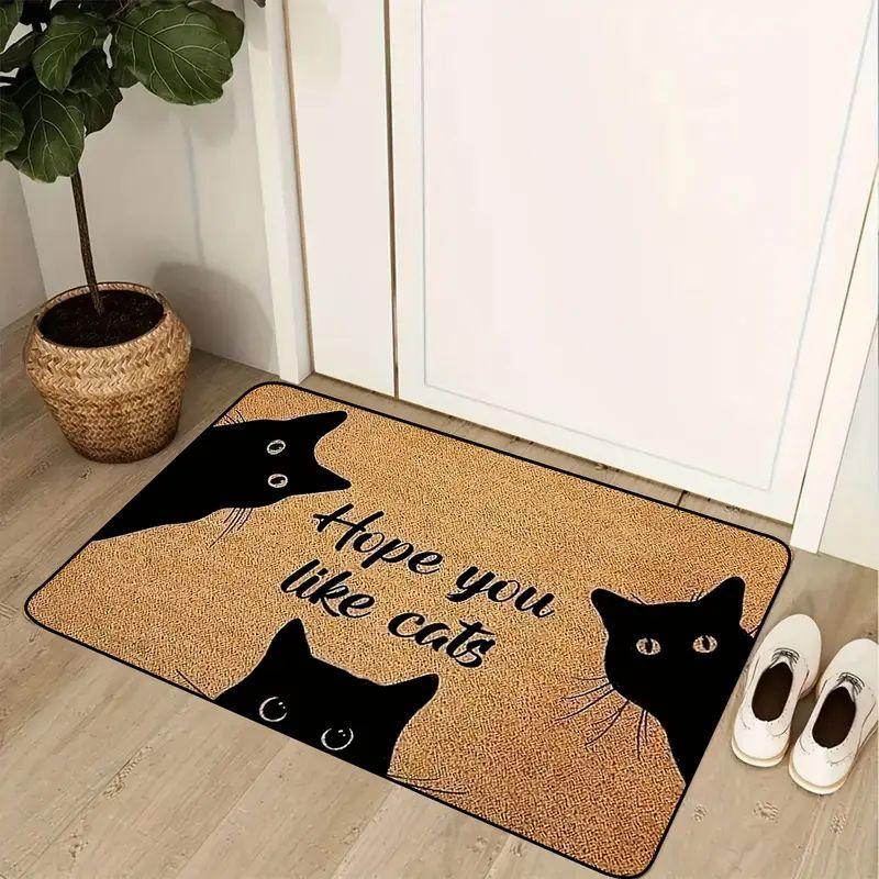 Printed Floor Mats, Home Entrance Decorative Mats, Bathroom and Toilet Non-slip Mats