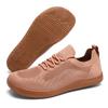 Men Wide Barefoot Shoes Anti Slip Minimalist Lightweight Breathable Walking Shoes Fashionable Round Toe Cross Training Sneakers
