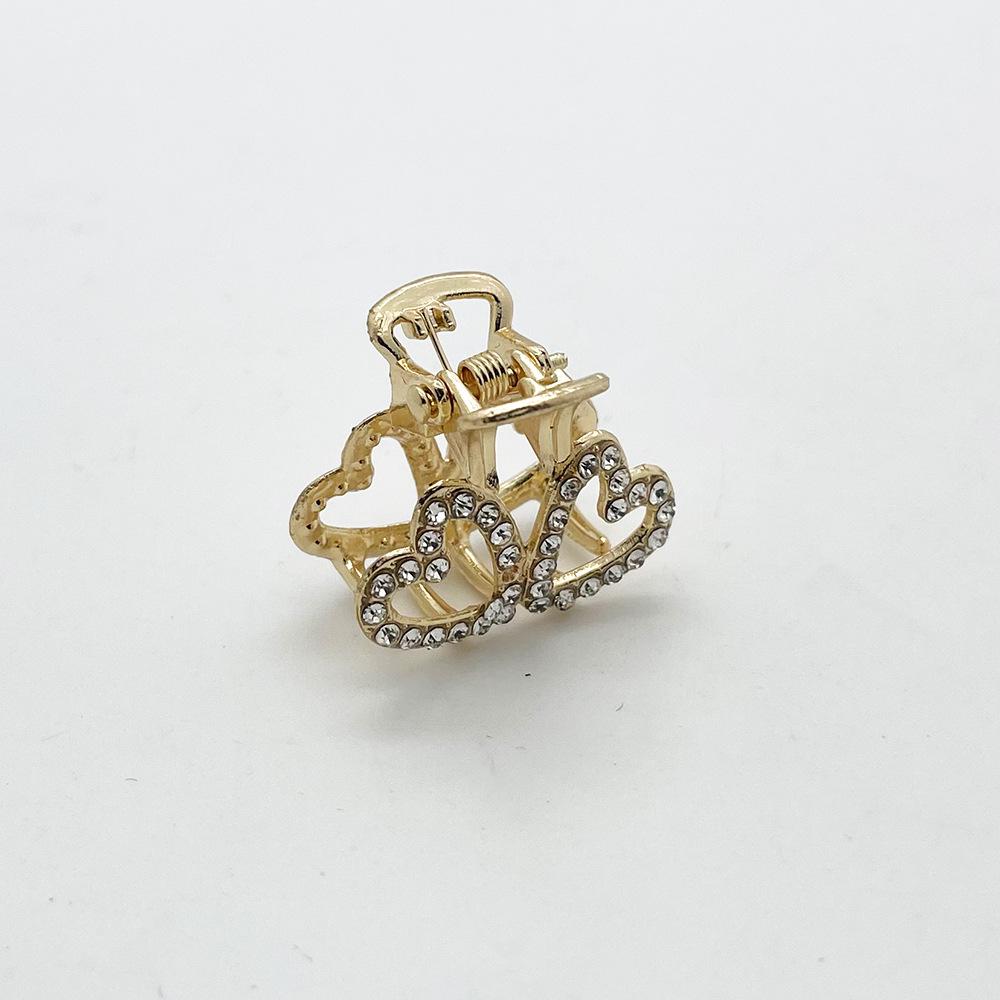 Small Luxury Metal Butterfly Pearl Rhinestone Hair Clip
