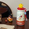 Xingren thermos cup female cute coffee cup stainless steel sports water cup with straw tea separation cup