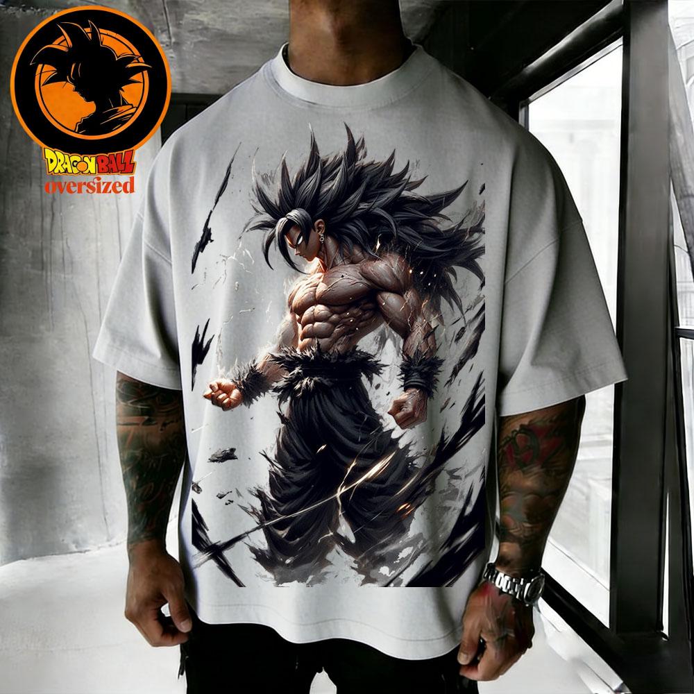 Summer retro men s T-shirt printed oversized casual T-shirt 2XS