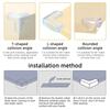 Baby Sicherheit Silikon Tisch Ecke Schutz Möbel Rand Schutz Abdeckung Transparent Kinder Anti Kollision Rand Guards