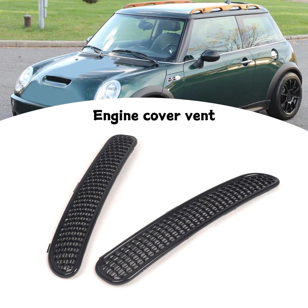 Scuttle Vents Grill Windshield Cowl Grille Assembly Vent Cover Panel for R53 R52 51137122506 51137122505