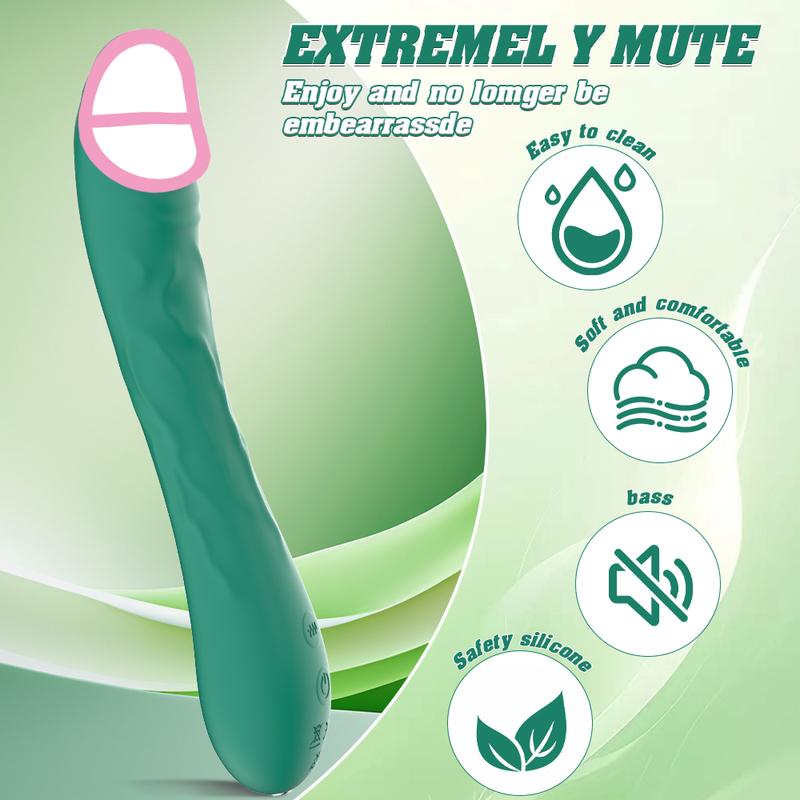 Vibrator Vibrating for Vagina Stimulation Silicone Rechargeable G Spot Dildo Vibrator Massage 7 Vibration Patterns Sex Toy Women