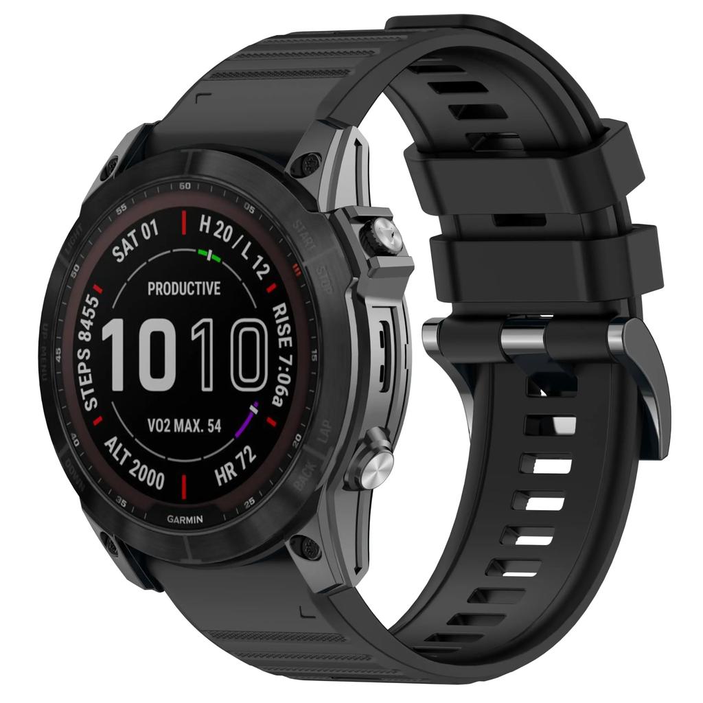 22mm 26mm Silikonarmband für Enduro 3 Tactix Armband für Garmin Fenix 8 E 7 7X Pro 5 5X Plus 6 6X Pro Epix Gen 2 QuickFit Band