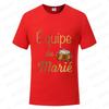 French Evg Team Married Tops Single Farewell Bachelor Party T Shirt Future Groom Man Tshirt Fashion Beer Graphic Wedding Tees