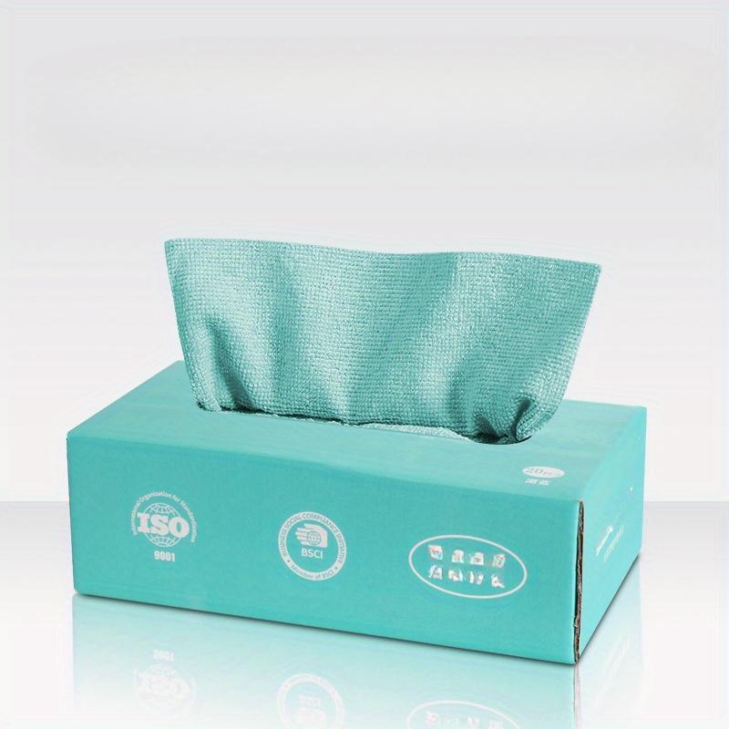 20pcs Lazy Rag Cleaning Cloths Ultra Absorbent Reusable Non-Stick Degreasing Quick Drying Versatile Cloths Kitchen Cleaning