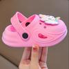 Kinder-Clogs mit weicher Sohle Leichte atmungsaktive Schlupfschuhe mit verstellbarem Fersenriemen Freizeit-Schuhe für Kleinkinder und Kinder Sommer-Schuhe