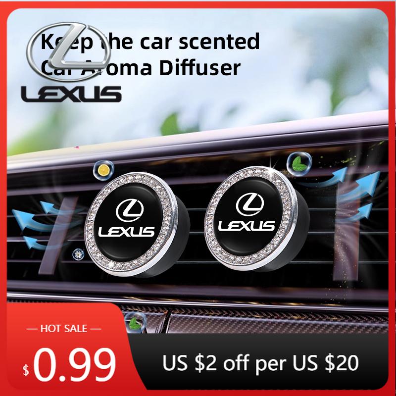 Interior Stickers Car Freshener Solid Perfume Air Conditioner Vent Mount Clip For Lexus RX300 IS200 IS250 ES350 Ct200h UX250h NX XN0