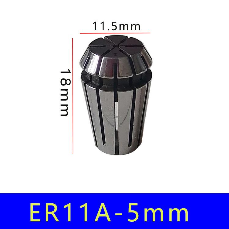 ER11A Collet Holder Spindle Motor for Engraving Machine - Elastic Tool Chuck & Nut Cap Accessory