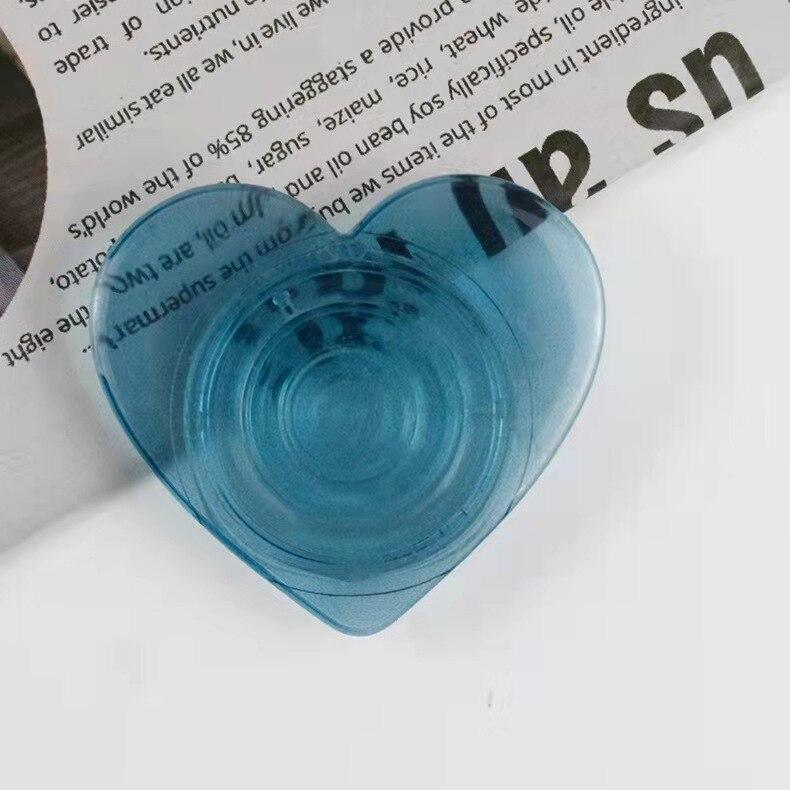 Ins Niedlicher Liebesherz Faltbarer Handyhalter Für iPhone 11 12 13 Pro MAX Mini X XS XR SE 2020 6 6S 7 8 Plus Griff Bonbonfarben Halterung