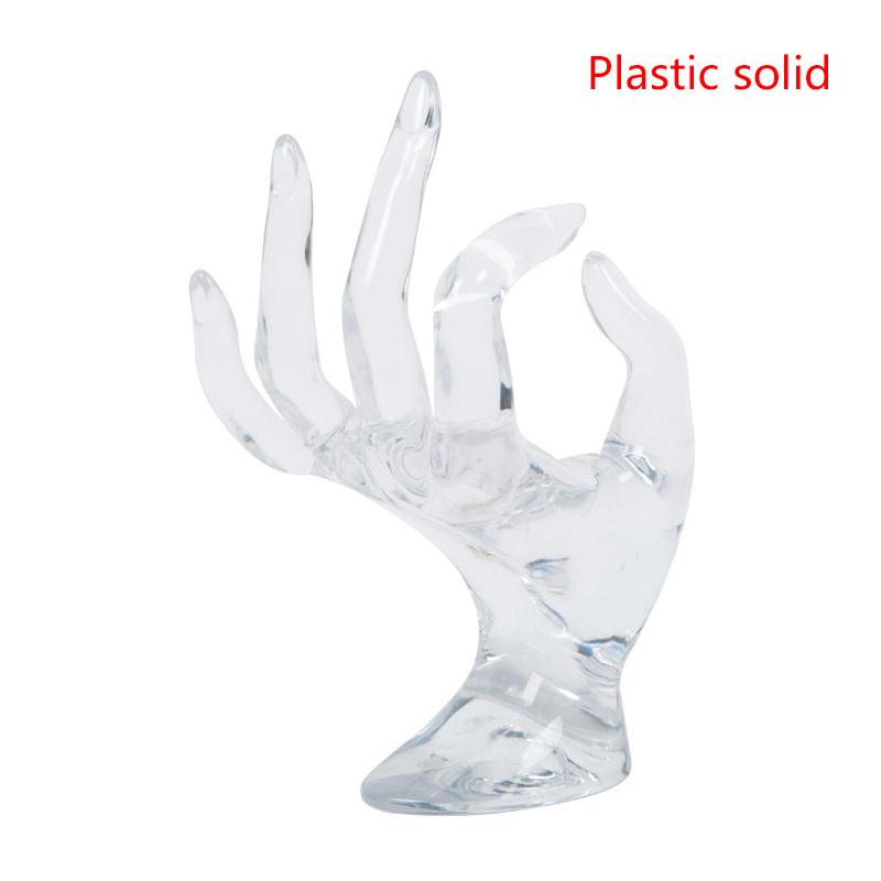 Ringe Display Ständer Plastik Ok Hand Modell Schmuck Shooting Live Requisiten Armband Armband Display Ständer