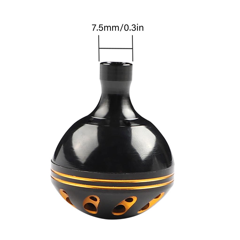 Aluminum Alloy Fishing Line Wheel Handle Knob Grip Spinnings Reel Power Knob Fishing Reels Accessories Easy to Use