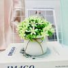 31 Small Orchids Potted Plants Artificial Flower Potted Plants Artificial Plants and Green Plants for Decoration