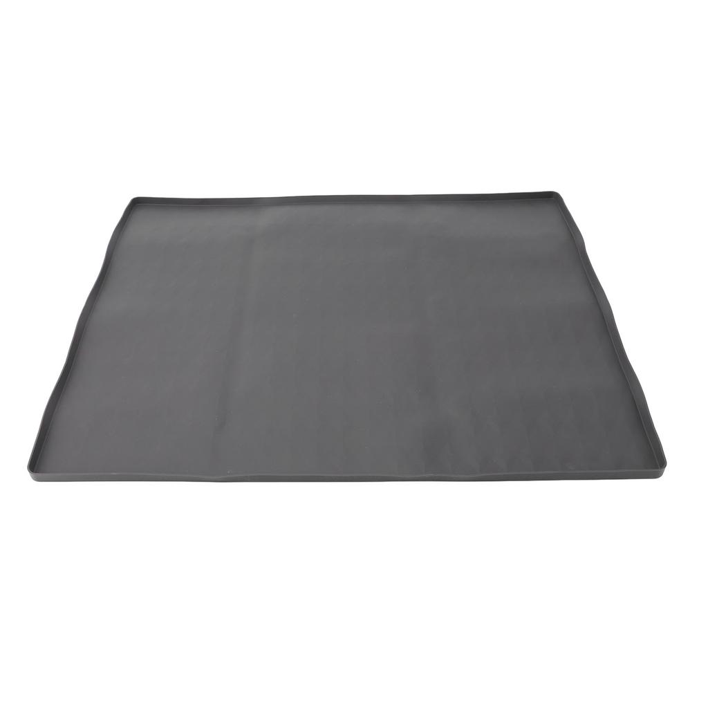 Tvättmaskin- och torktumlarskydd för ovansidan Vattentätt Förhindra glidning Tvättmaskinsskydd för ovansidan Silikonmatta för tvättstugan