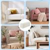 2pcs Stretch Armrest Covers, Polyester Soft Armchair Slipcovers Couch Recliner Arm Cover with Twist Pins Chair Sofa Protector