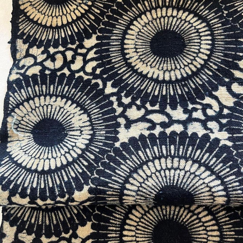 Used Katazome old cloth / futon cover one width 150cm