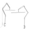 LED Desk Lamp with Clamp 360 Degree Rotation Head 3 Color Temperature Dimmable Foldable Swing Arm 14