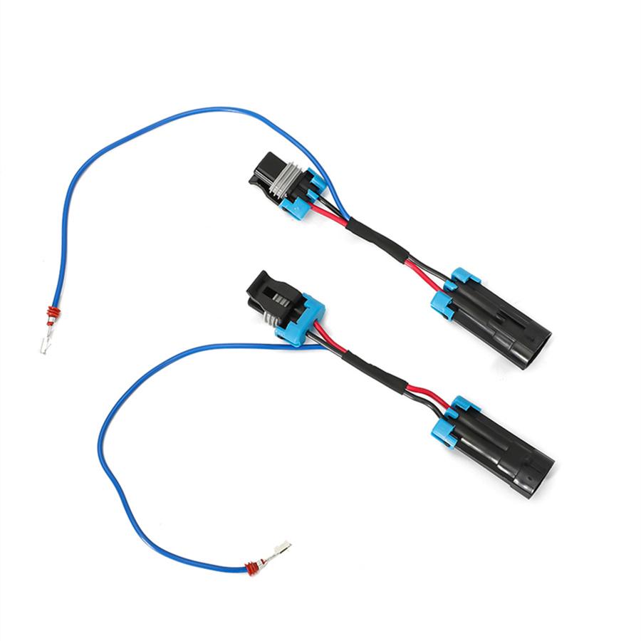 2 x Eyebrow Wiring Harness Fang Lights Cable For Polaris RZR Turbo S XP4 1000 XP