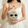 Borsa a busta Teschio di Cristallo Argento/Oro Borsa da sera da donna WHTUOHENGBorse da sposa Moda Strass Borse da sera per ragazze