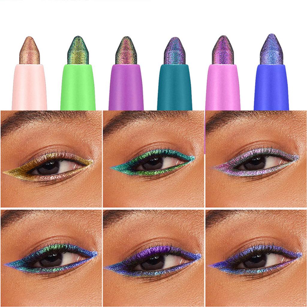 Kühnes Atemberaubendes Eyeliner-Make-up - Hochpigmentierte Matte Multichrome Formel, Wasserfest und Langhaftend