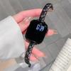 Quick Change Metal Watch Straps with Crystal Detailing for 38/40/41/42/44/45/49mm Multiple Device Size