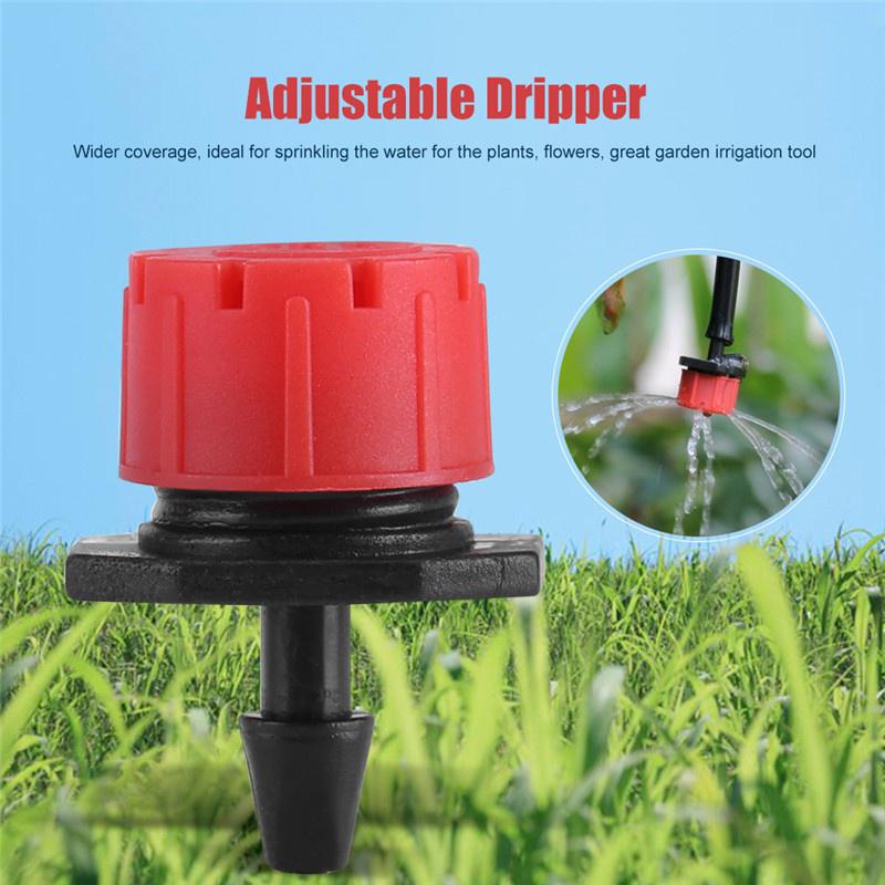 Buy 50/100/150Pcs Adjustable Garden Irrigation Watering Dripper Head at
