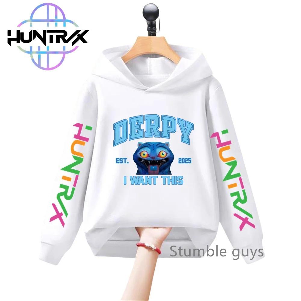 Girls and Children K-pop Devil Hunter Sweatshirt for Autumn and Winter Christmas, Warm and Soft Santa Claus Print Comfortable Pullover