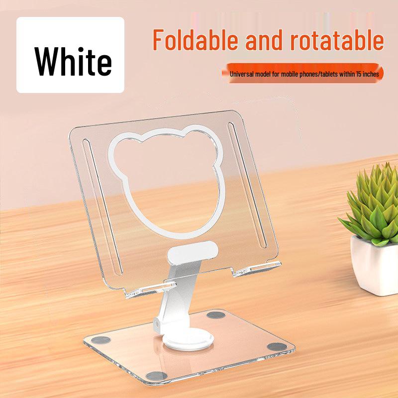 All-Metal 360° Rotating Phone & Tablet Stand for Desktop Streaming
