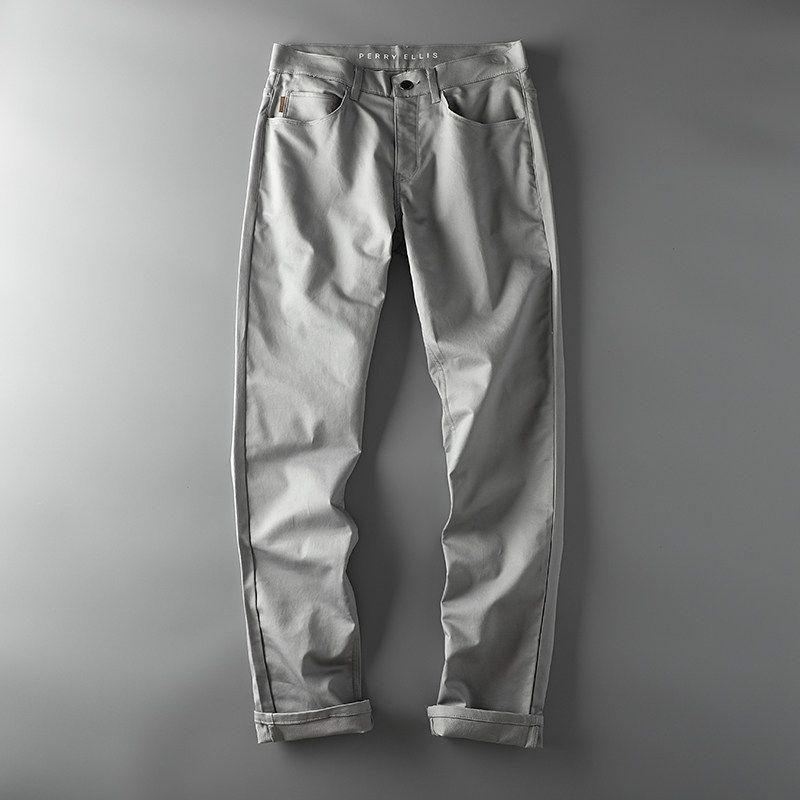 First-Line Label Cutting Elastic European and American Original Order Men's Tapered Trousers