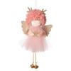 Christmas Plush Tulle Skirt Angel Christmas Tree Ornament Small Hanging Item