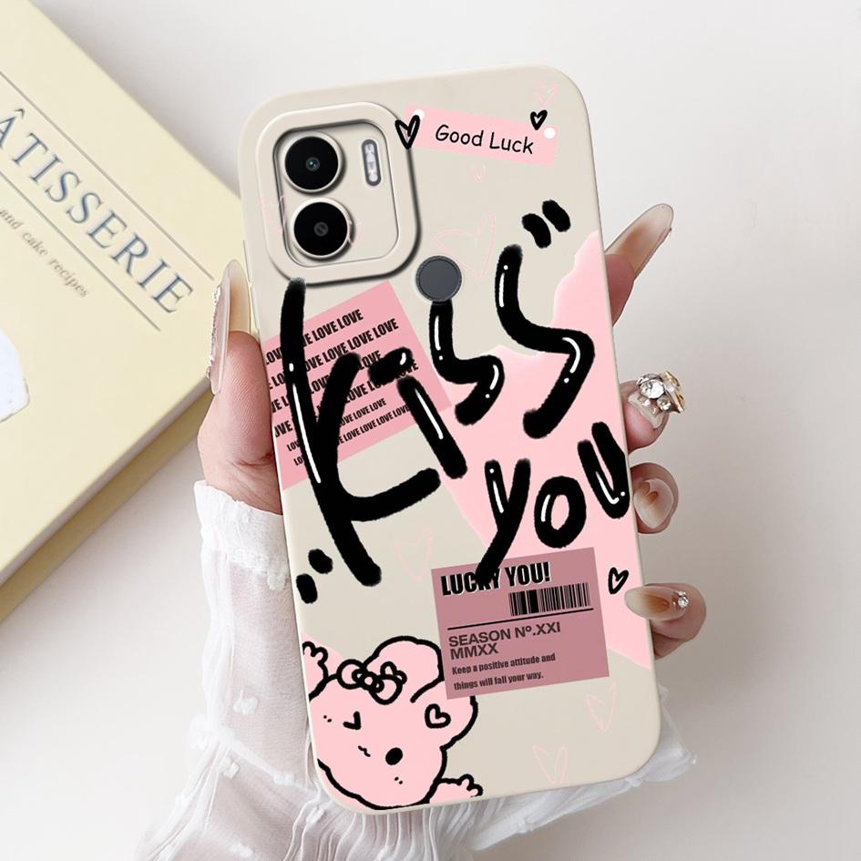 Redmi A1 Case For Xiaomi Redmi A1 Plus Cover Lovely Rabbit Panda Rabbit Shockproof Silicone Bumper For Xiaomi Redmi A2 A2+ Funda