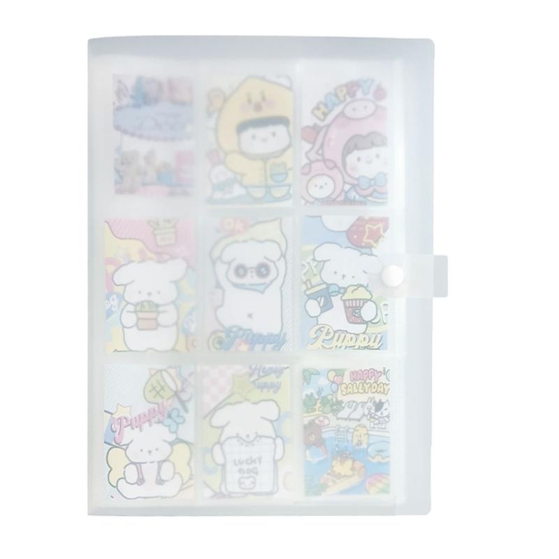 Portable Memorabilia Organizers Photo Card Train Ticket Card Collection Book Photocard Holder Small Photo Album