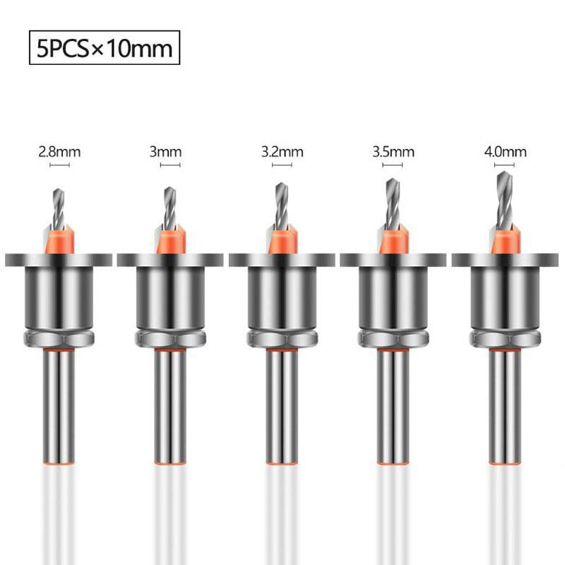 8mm Shank HSS Countersink Woodworking Router Bit Milling Cutter Screw Extractor Remon Demolition