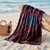Asciugamano da Spiaggia in Microfibra con Stampa Bayern Monaco Asciugatura Rapida Assorbente Grande Asciugamano per Spiaggia Nuoto Viaggio