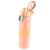 Thermal Cup 304 Stainless Steel Outdoor Portable Travel Student Sports Vacuum Cup High Capacity 680ml Pink