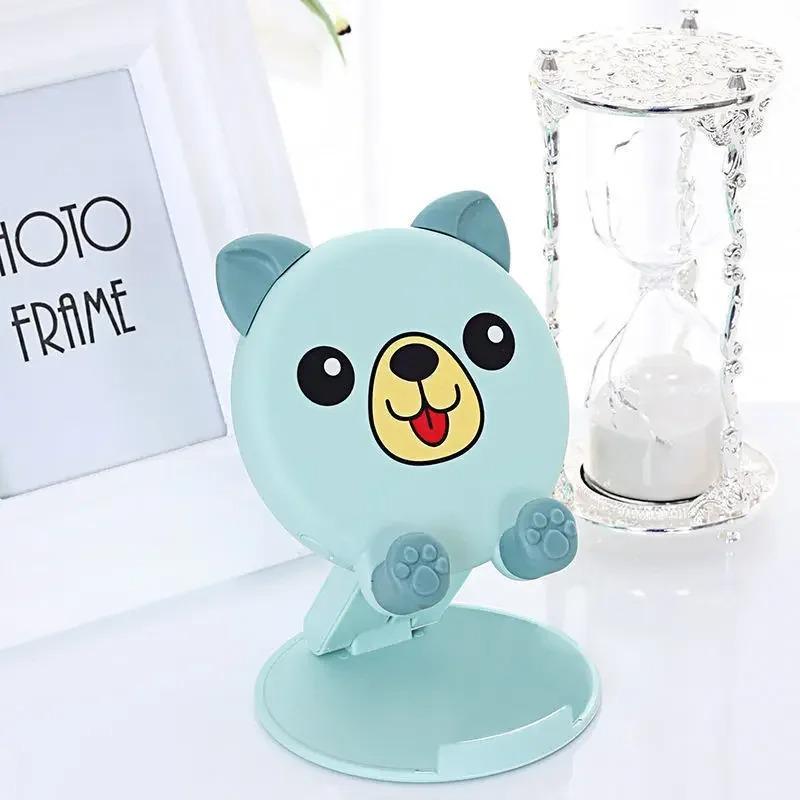 Kawaii Desktop Tablet Holder Table Cell Foldable Extend Support Desk Mobile Adjustable Cell Phone Holder Stand Desk Organizer