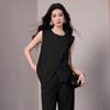 Women's Irregular Vest Two-Piece Set - Spring/Summer High-End Fashion