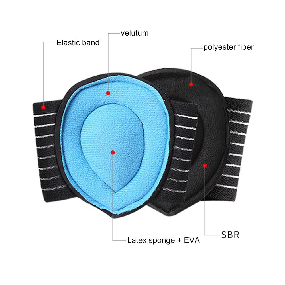 Durable And Safe Tcare Orthopedic Arch Support Insoles Flat Foot Sweat Corrector Shoe Pad Cushion Insert Light Soft Insole For Sports Running New