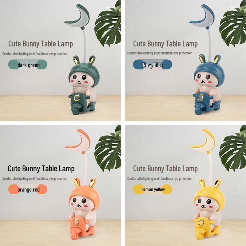 Custom Logo Small LED Table Lamp - Eye-Protecting USB Reading Light for Gifts & Promotions