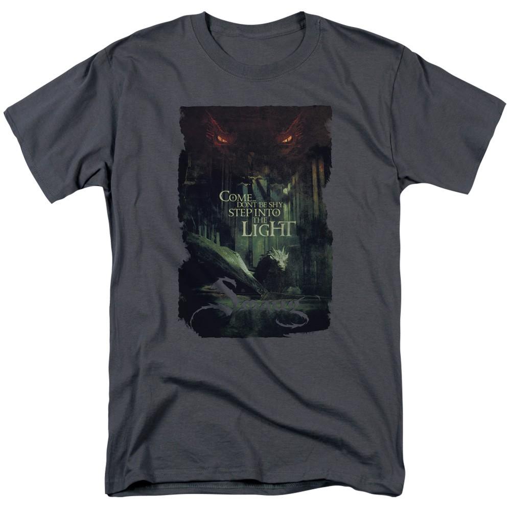 The Hobbit - Taunt - Adult Unisex Short Sleeve T-Shirt - Gray L