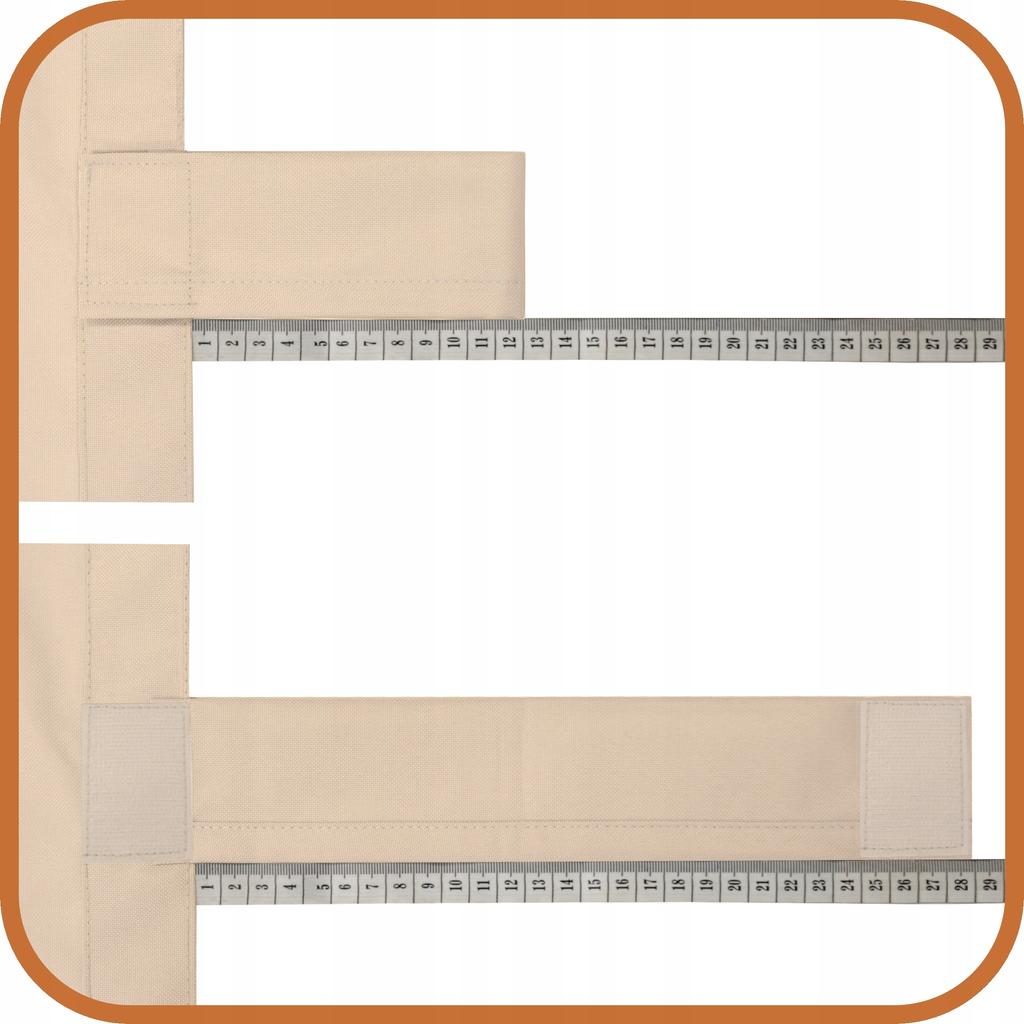 Terrassen-Garten-Vorhang Terrassen-Garten-Vorhänge R 155X180 Ecru