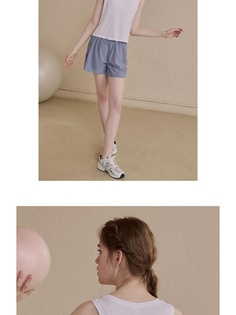 2025 Summer Women's Breathable Quick-Dry Sleeveless Yoga and Running Top