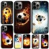 Feuer Fußball Fußball Handyhülle Für iPhone 17 Air 15 16e 14 13 Pro Max Hülle 12 11 Pro Max PLUS Cover