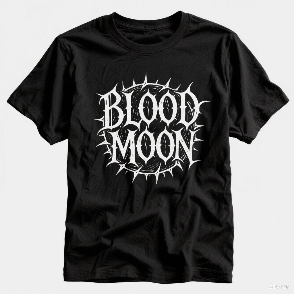 Retro Cotton Tshirt for Men and Women Gothic Rock Style Oversized Tshirt Design Shortsleeved Niche Top Streetwear